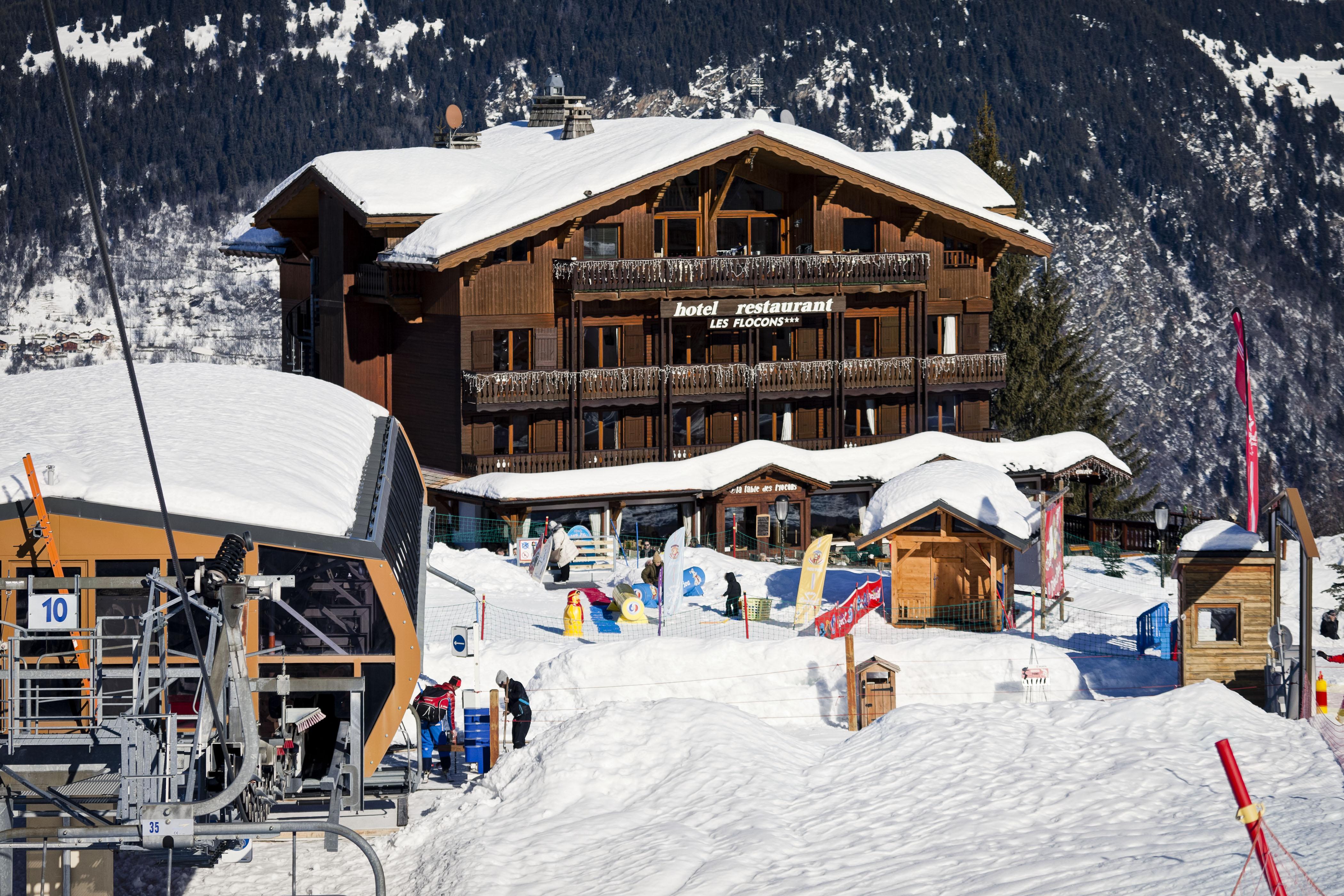 Hotel Les Flocons Courchevel Luaran gambar